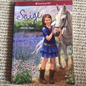 american girl doll saige book
